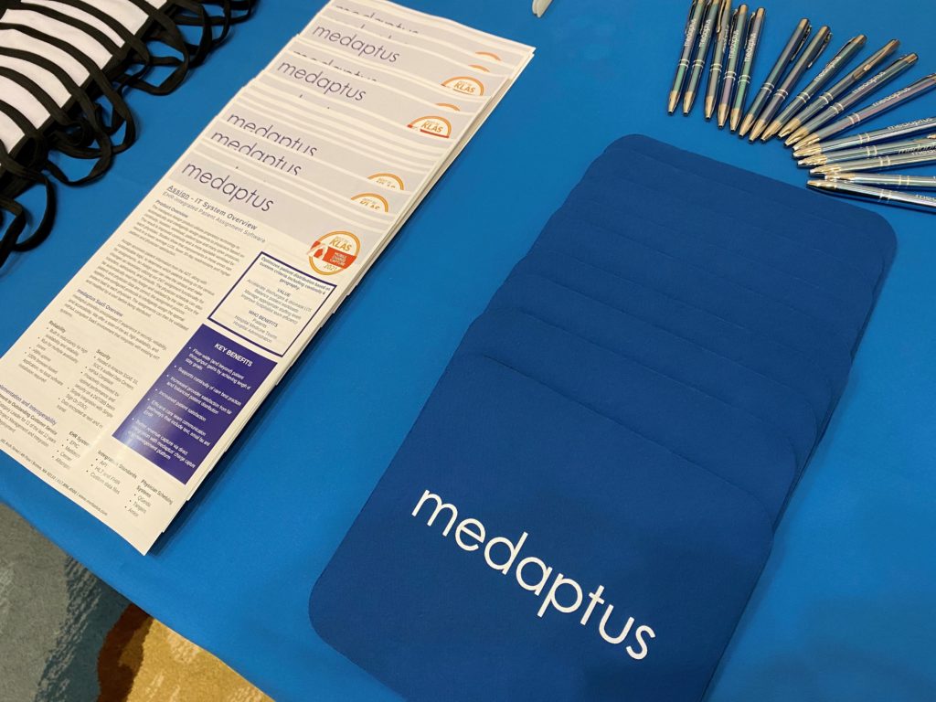 medaptus Booth at SHM Conference