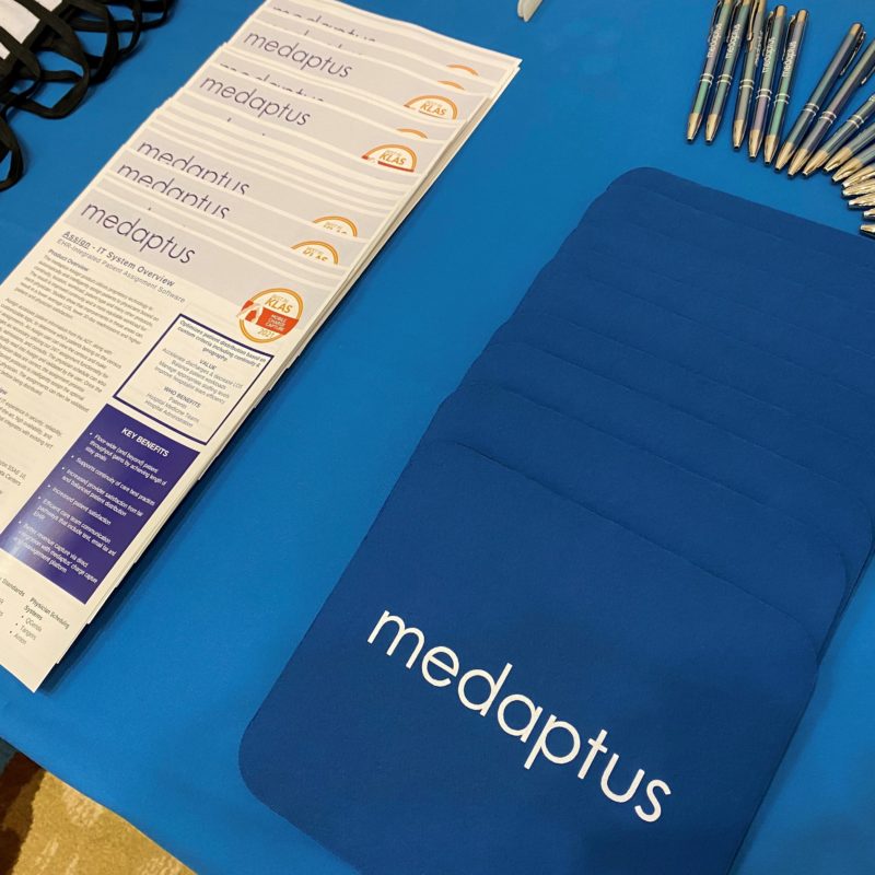 medaptus Booth at SHM Conference